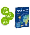 Papel fotocopiadora navigator din a4 160 gramos papel multiuso ink-jet y laser paquete de 250 hojas