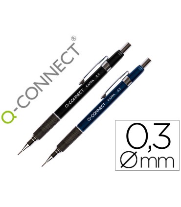 Portaminas q connect kappa 03 mm sujecion de caucho