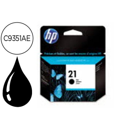 Ink jet hp n21 negro 5ml dj 3920 3940 d2360 f380 psc 1410