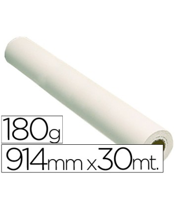 Papel reprografia glossy 180 gr para plotter papel fotografico brillo 914x30 mt 2880 dpi