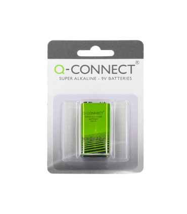 Pila q connect alcalina 9v blister con 1 unidad