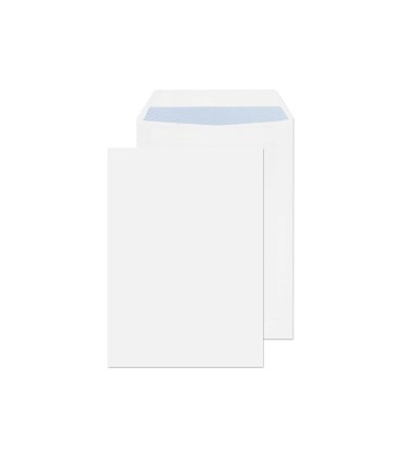 Sobre liderpapel bolsa n16 blanco c5 162x229 mm tira de silicona caja de 250 unidades