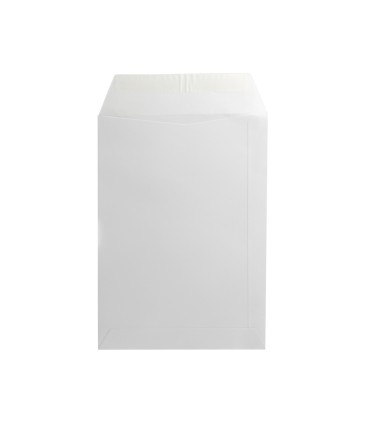 Sobre liderpapel bolsa n15 blanco b5 176x250 mm tira de silicona caja de 500 unidades