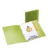 Carpeta liderpapel 2 anillas redondas mini 15 mm 49073 polipropileno din a4 verde translucido