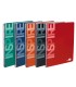 Cuaderno espiral liderpapel folio inspire tapa dura 80h 60 gr horizontal con margen colores surtidos