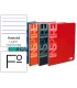 Cuaderno espiral liderpapel folio inspire tapa dura 80h 60 gr horizontal con margen colores surtidos