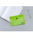 Carpeta liderpapel dossier broche 44223 polipropileno din a7 verde translucido