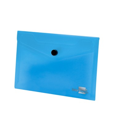 Carpeta liderpapel dossier broche 44222 polipropileno din a7 azul translucido