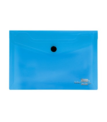 Carpeta liderpapel dossier broche 44222 polipropileno din a7 azul translucido