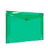 Carpeta liderpapel dossier broche 44243 polipropileno din a3 verde translucido