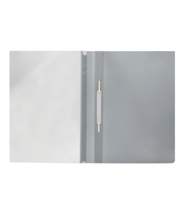 Carpeta dossier fastener plastico q connect din a4 gris