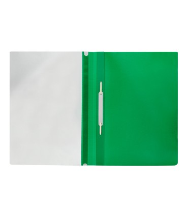 Carpeta dossier fastener plastico q connect din a4 verde