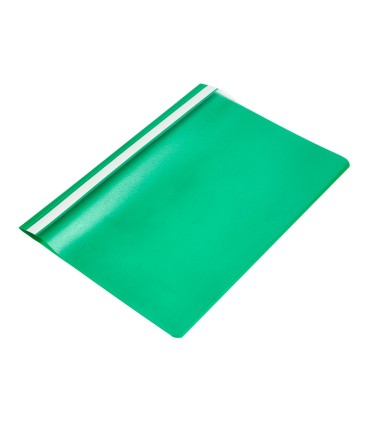 Carpeta dossier fastener plastico q connect din a4 verde