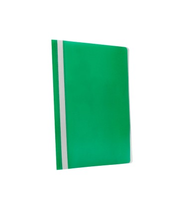 Carpeta dossier fastener plastico q connect din a4 verde