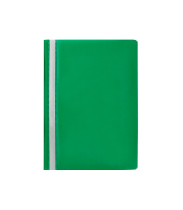 Carpeta dossier fastener plastico q connect din a4 verde