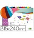 Bloc trabajos manuales liderpapel seda 240x315mm 10 hojas colores surtidos