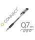 Boligrafo q connect tinta gel negro 07 mm sujecion de caucho