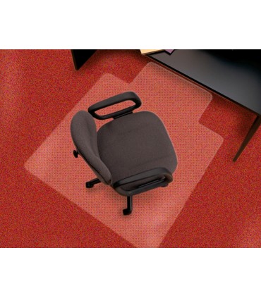 Alfombrilla para suelo q connect pvc protectora de moquetas 1150x1340 mm grosor 22 mm