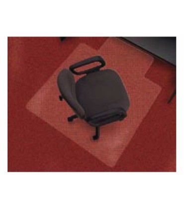 Alfombrilla para suelo q connect pvc protectora de moquetas 1150x1340 mm grosor 22 mm