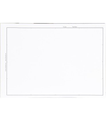 Bloc dibujo liderpapel lineal encolado 230x325mm 20 hojas 130 gr m2 sin recuadro