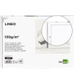 Bloc dibujo liderpapel lineal espiral 230x325mm 20 hojas 130gr/m2 con recuadro 2 taladros perforado