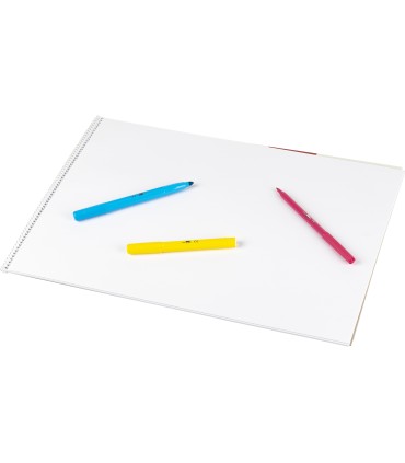 Bloc dibujo liderpapel artistico espiral 460x325mm 20 hojas 130gr m2 sin recambio perforado