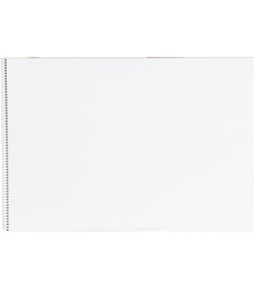 Bloc dibujo liderpapel artistico espiral 460x325mm 20 hojas 130gr m2 sin recambio perforado