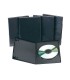 Caja dvd q connect con interior negro pack de 5 unidades