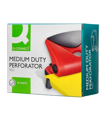 Taladrador q connect kf02156 rojo abertura 2 mm capacidad 20 hojas