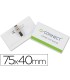 Identificador q connect con pinza e imperdible kf01568 40x75 mm