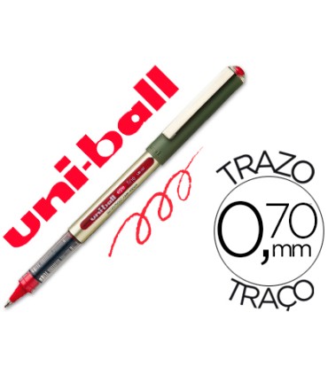 Rotulador uni ball roller ub 157 rojo 07 mm unidad