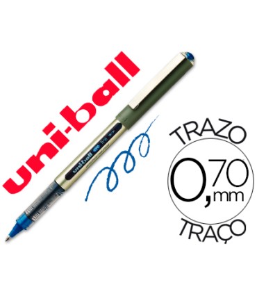 Rotulador uni ball roller ub 157 azul 07 mm unidad