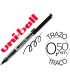 Rotulador uni ball roller ub 150 micro eye negro 05 mm unidad