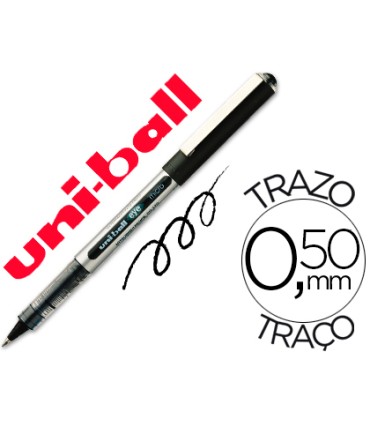 Rotulador uni ball roller ub 150 micro eye negro 05 mm unidad