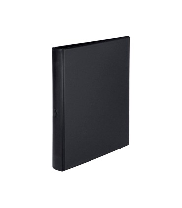 Carpeta multifin alfa 3005 g 16 anillas 40 mm plastico folio negro