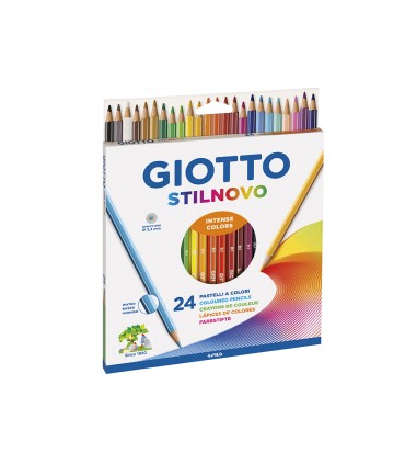 Lapices de colores giotto stilnovo 24 colores unidad