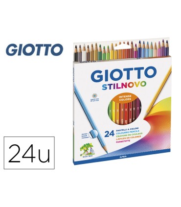 Lapices de colores giotto stilnovo 24 colores unidad