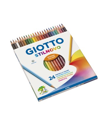 Lapices de colores giotto stilnovo 24 colores unidad