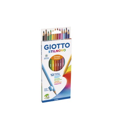 Lapices de colores giotto stilnovo 12 colores unidad