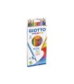 Lapices de colores giotto stilnovo 12 colores unidad