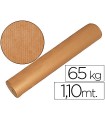 Papel kraft marron bobina 1,10 mt de altura 60/65 kg longitud 812 mt