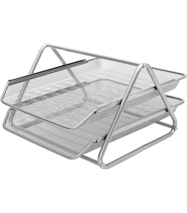 Bandeja sobremesa metalica q connect rejilla gxa100 plata2 bandejas movibles 300x185x 350 mm