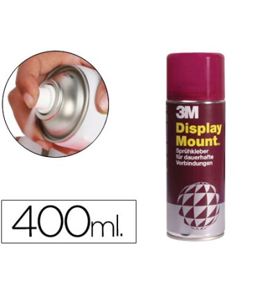 Pegamento 3m spray display mount adhesivo permanente bote de 400 ml