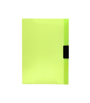 Carpeta liderpapel dossier pinza lateral 45303 polipropileno din a4 verde cla30 hojas pinza deslizante