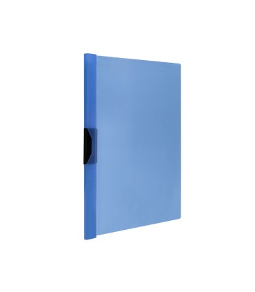 Carpeta liderpapel dossier pinza lateral 45302 polipropileno din a4 azul 30 hojas pinza deslizante