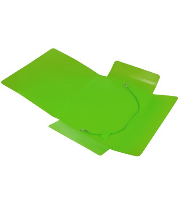 Carpeta liderpapel gomas solapas 34973 polipropileno din a5 verde