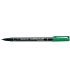 Rotulador staedtler lumocolor retroproyeccion punta de fibra permanente 313 5 verde punta super fina redonda 04 mm