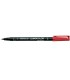 Rotulador staedtler lumocolor retroproyeccion punta de fibra permanente 313 2 rojo punta super fina redonda 04 mm