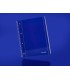 Cuaderno espiral liderpapel a4 micro serie azul tapa blanda 80h 80 gr horizontal con margen 4 taladros azul