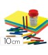 Punzon faibo plastico con punta de acero latonado 10 cm colores surtidos